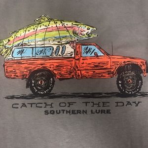 NWT Granite T-Shirt Size Medium "Catch Of The Day"